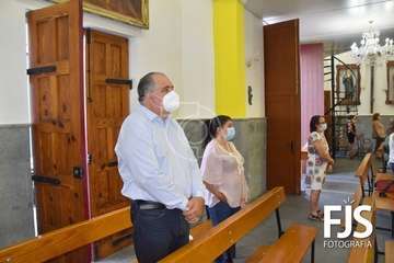 Lomo Magullo inició este sábado los cultos en honor de la Virgen de Las Nieves (Foto Francisco Javier Santana/TA)